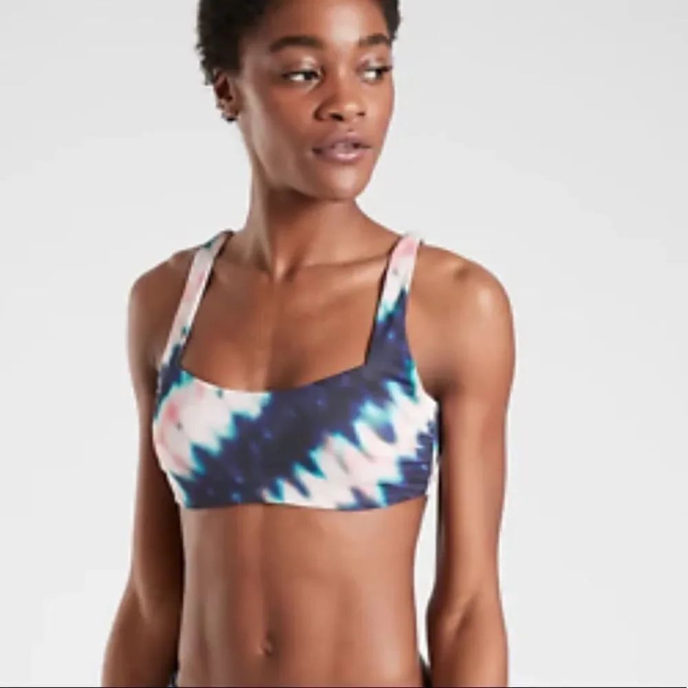 ✨HP✨ATHLETA Tie Dye Bra Cup Bikini Swim Top✨